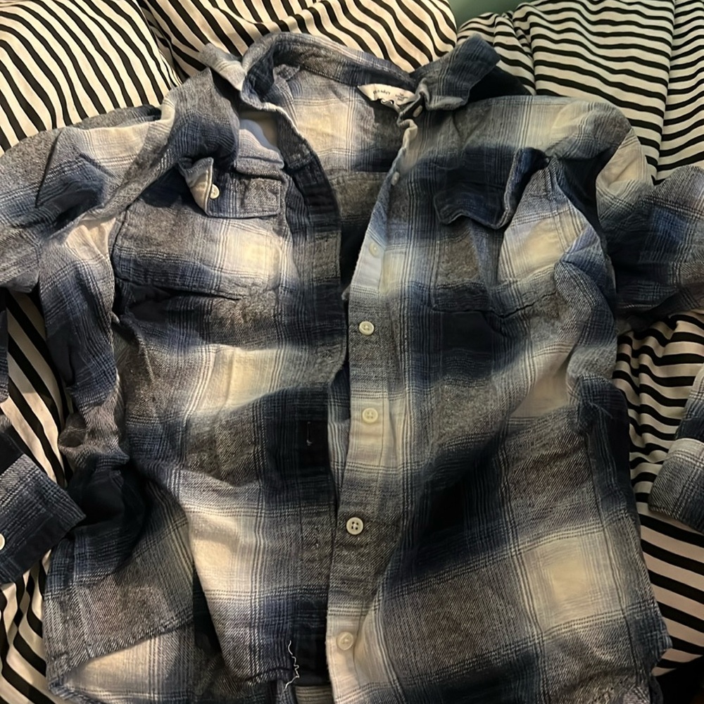 Old Navy plaid flannel extra large women’s